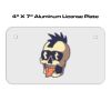 4 X 7 Aluminum License Plate  Thumbnail