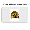4 X 7 Aluminum License Plate  Thumbnail