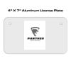 4 X 7 Aluminum License Plate  Thumbnail