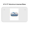4 X 7 Aluminum License Plate  Thumbnail