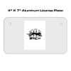 4 X 7 Aluminum License Plate  Thumbnail