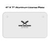 4 X 7 Aluminum License Plate  Thumbnail