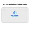 4 X 7 Aluminum License Plate  Thumbnail