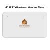 4 X 7 Aluminum License Plate  Thumbnail