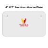 4 X 7 Aluminum License Plate  Thumbnail