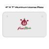 4 X 7 Aluminum License Plate  Thumbnail
