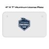 4 X 7 Aluminum License Plate  Thumbnail