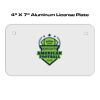 4 X 7 Aluminum License Plate  Thumbnail