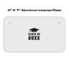 4 X 7 Aluminum License Plate  Thumbnail