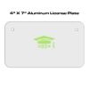 4 X 7 Aluminum License Plate  Thumbnail