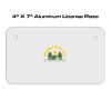 4 X 7 Aluminum License Plate  Thumbnail