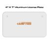 4 X 7 Aluminum License Plate  Thumbnail