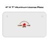 4 X 7 Aluminum License Plate  Thumbnail