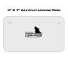 4 X 7 Aluminum License Plate  Thumbnail