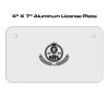 4 X 7 Aluminum License Plate  Thumbnail