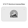 4 X 7 Aluminum License Plate  Thumbnail