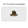 4 X 7 Aluminum License Plate  Thumbnail