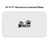 4 X 7 Aluminum License Plate  Thumbnail