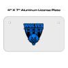 4 X 7 Aluminum License Plate  Thumbnail