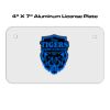 4 X 7 Aluminum License Plate  Thumbnail