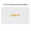 4 X 7 Aluminum License Plate  Thumbnail