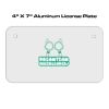 4 X 7 Aluminum License Plate  Thumbnail