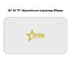 4 X 7 Aluminum License Plate  Thumbnail