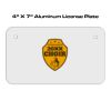 4 X 7 Aluminum License Plate  Thumbnail