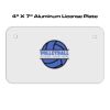 4 X 7 Aluminum License Plate  Thumbnail