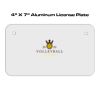 4 X 7 Aluminum License Plate  Thumbnail