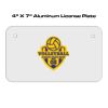 4 X 7 Aluminum License Plate  Thumbnail