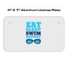 4 X 7 Aluminum License Plate  Thumbnail