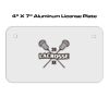 4 X 7 Aluminum License Plate  Thumbnail