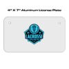 4 X 7 Aluminum License Plate  Thumbnail