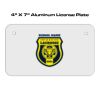 4 X 7 Aluminum License Plate  Thumbnail