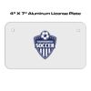 4 X 7 Aluminum License Plate  Thumbnail