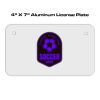 4 X 7 Aluminum License Plate  Thumbnail