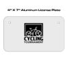 4 X 7 Aluminum License Plate  Thumbnail