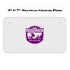 4 X 7 Aluminum License Plate  Thumbnail