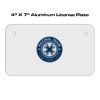 4 X 7 Aluminum License Plate  Thumbnail