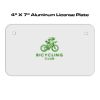 4 X 7 Aluminum License Plate  Thumbnail