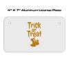 4 X 7 Aluminum License Plate  Thumbnail
