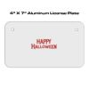 4 X 7 Aluminum License Plate  Thumbnail