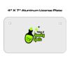 4 X 7 Aluminum License Plate  Thumbnail