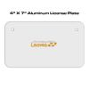 4 X 7 Aluminum License Plate  Thumbnail