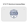 4 X 7 Aluminum License Plate  Thumbnail