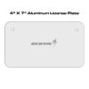 4 X 7 Aluminum License Plate  Thumbnail