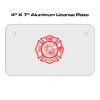 4 X 7 Aluminum License Plate  Thumbnail