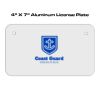 4 X 7 Aluminum License Plate  Thumbnail