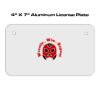4 X 7 Aluminum License Plate  Thumbnail